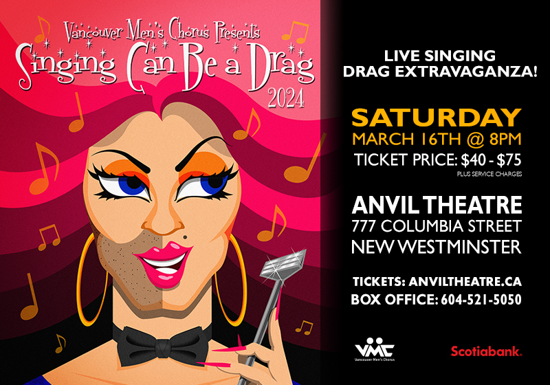 anviltheatrenw's tweet image. Back by popular demand, members of @vmchorus will again showcase their drag talents in #NewWest!

Gird your loins for an evening of bombastic show tunes, heartfelt ballads, high energy pop anthems, and everything in between! 

Tickets: ow.ly/g52k50QpJ8N

#downtownnewwest
