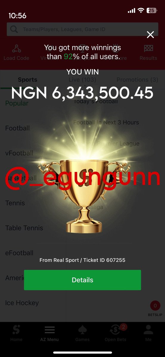 _egungunn's tweet photo. 6.3M ✅ BooomCongratulation 🔥💰💥

Drop your Aza if you're following 👇👇

3 million Giveaway, 100k Each!= = Real Madrid Kepa Atiku https://t.co/P6XLcXByca