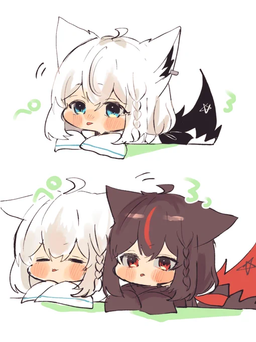 #絵フブキ舌しまい忘れ 