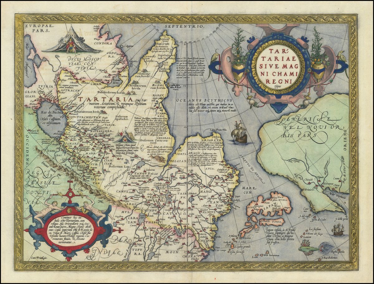TooMuchGoing_On's tweet photo. What about these old maps of Tartary ..Tartaria..Tartari ...Part 1 https://t.co/txYk9xwwjC