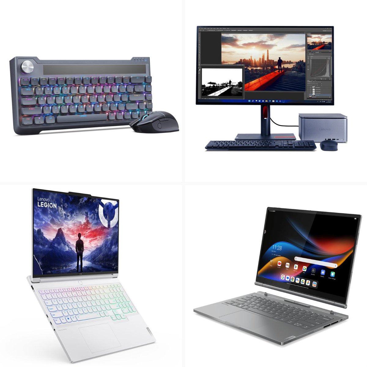 Thrilled to be bringing more than 40 of our newest <a href="/Lenovo/">Lenovo</a> goodies across consumer, enterprise and gaming tech to #CES2024 this week — in person! What are you most excited for? Here's just a few...