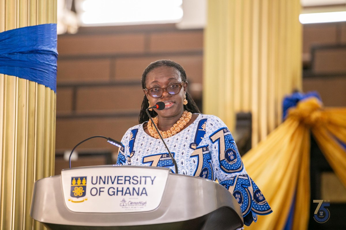 UnivofGh's tweet photo. Yesterday, Vice President Dr. @MBawumia officially opened the three-day 75th #UGANYSC. This event will culminate in the establishment of a Digital Youth Village aimed at enhancing digital entrepreneurship among the nation’s youth.
1/3
#UGIS75
#IntegriProcedamus https://t.co/zx26wfKjY6