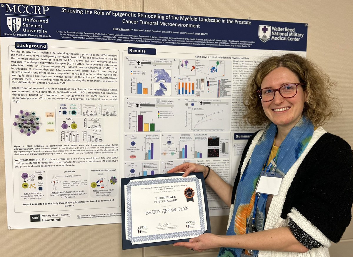 EllisLab_ (@ellislab_) on Twitter photo Congrats <a href="/BeatrizGerFalc/">Beatriz</a> representing <a href="/EllisLab_/">EllisLab_</a> for 3rd prize at the <a href="/CPDR_Labs/">Center for Prostate Disease Research</a> annual scientific meeting <a href="/PCF_Science/">PCF Science</a> Congrats <a href="/BeatrizGerFalc/">Beatriz</a> representing <a href="/EllisLab_/">EllisLab_</a> for 3rd prize at the <a href="/CPDR_Labs/">Center for Prostate Disease Research</a> annual scientific meeting <a href="/PCF_Science/">PCF Science</a>