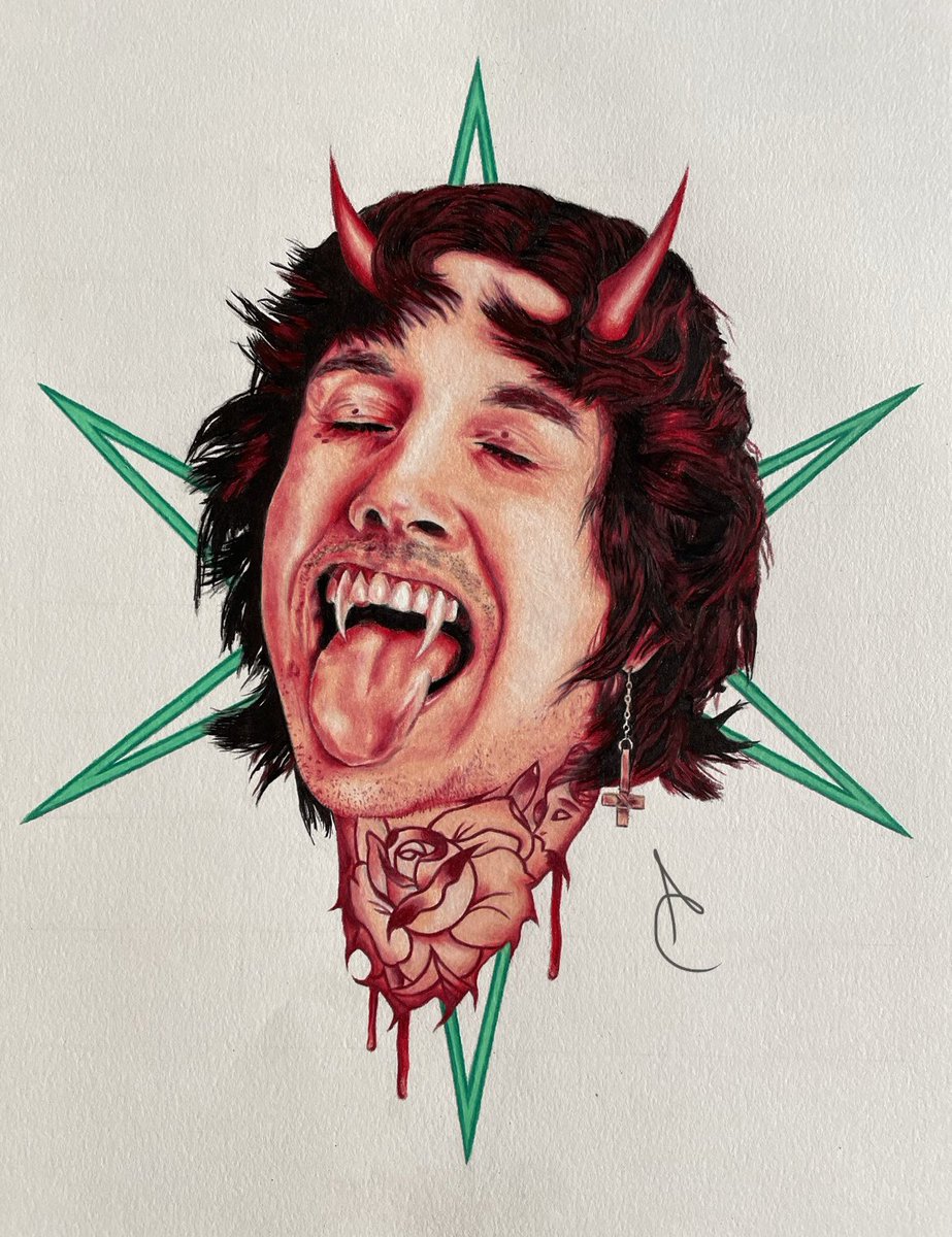 grnsulfur's tweet photo. 🔥aLL haiL neX GeN🔥
•
•
#olisykes #bmth #colorpencil https://t.co/Z8JIHOHywN