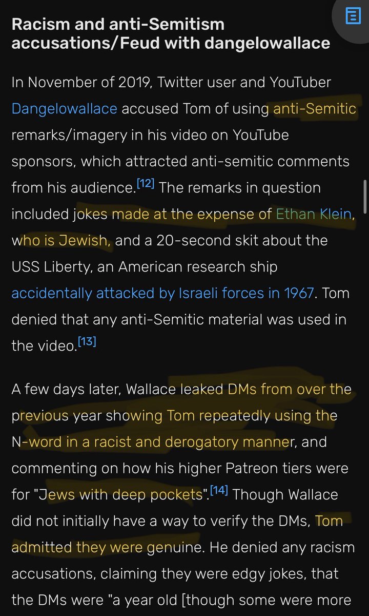 evieisalilevil's tweet photo. //tw fatphobia, anti-semitism, pedo harboring

turns out this tomdark / turkey tom guy has a history of being problematic, so now it makes sense why he’s defending other creators being problematic too https://t.co/43phzlInBc