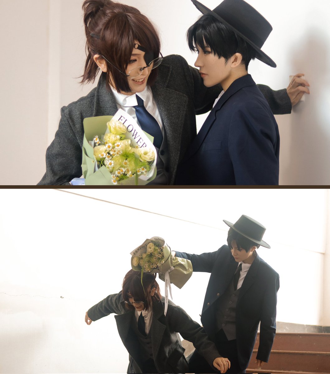 xiaoche0807's tweet photo. #リヴァハン #Levihan #cosplay  #cos https://t.co/bAFmn43Cfm