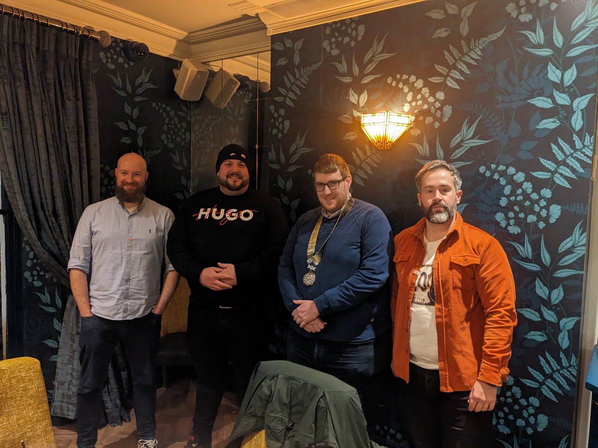 Delighted to welcome 3 new members to Cardiff Round Table to kick off 2024! Welcome Eddie, Jason and Ross who were inducted by our Chairman Jeff