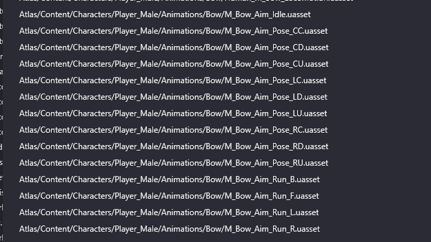LeaksWayfinder's tweet photo. The next Weapon Type is possibly a Bow/Longbow.
It's default animation ability is "Volley"
There already appear to be 3 types (Probably different bow weapons) being Radiant and Gloom https://t.co/ufy8ZxJIGk