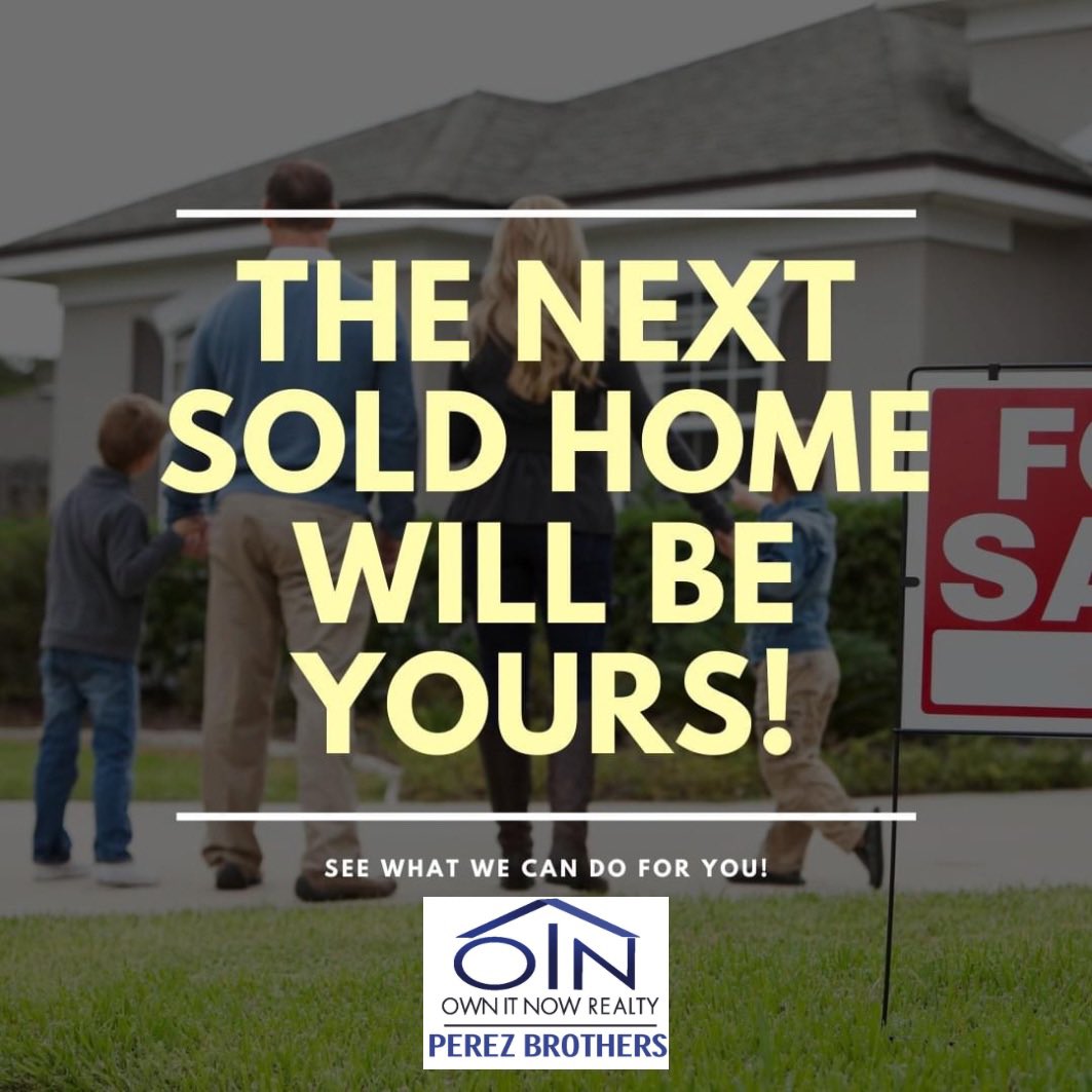 Ready to get your home 🏡 sold? I am here to help! Request your FREE Sales Price Estimate on your Home today, just click the link below to get started!

Want to know how much your home is worth? Find out now! 
➡️ swiy.co/Ownitnowrealty

#ownitnowrealty #perezbrothers
