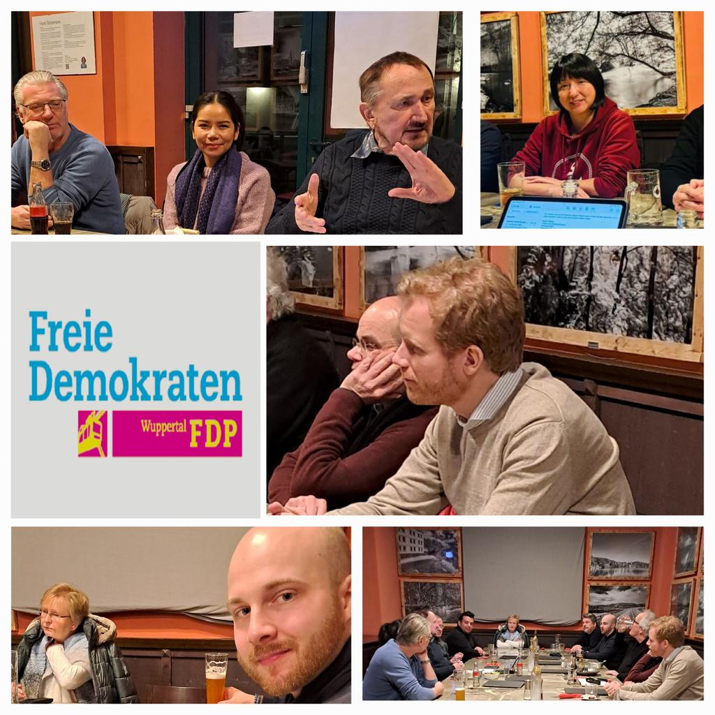 jillwint2018's tweet photo. OV Treffen der FDP- Wuppertal. 💛
Das Jahr 2024 wird viele Herausforderungen mit sich bringen. Die größte davon wird sein zu verhindern, daß die politischen Ränder weiter erstarken! Wir Demokraten müssen
zusammenstehen, uns geschlossen für Freiheit und Demokratie einsetzen! #FDP https://t.co/7XF3FbiX5K