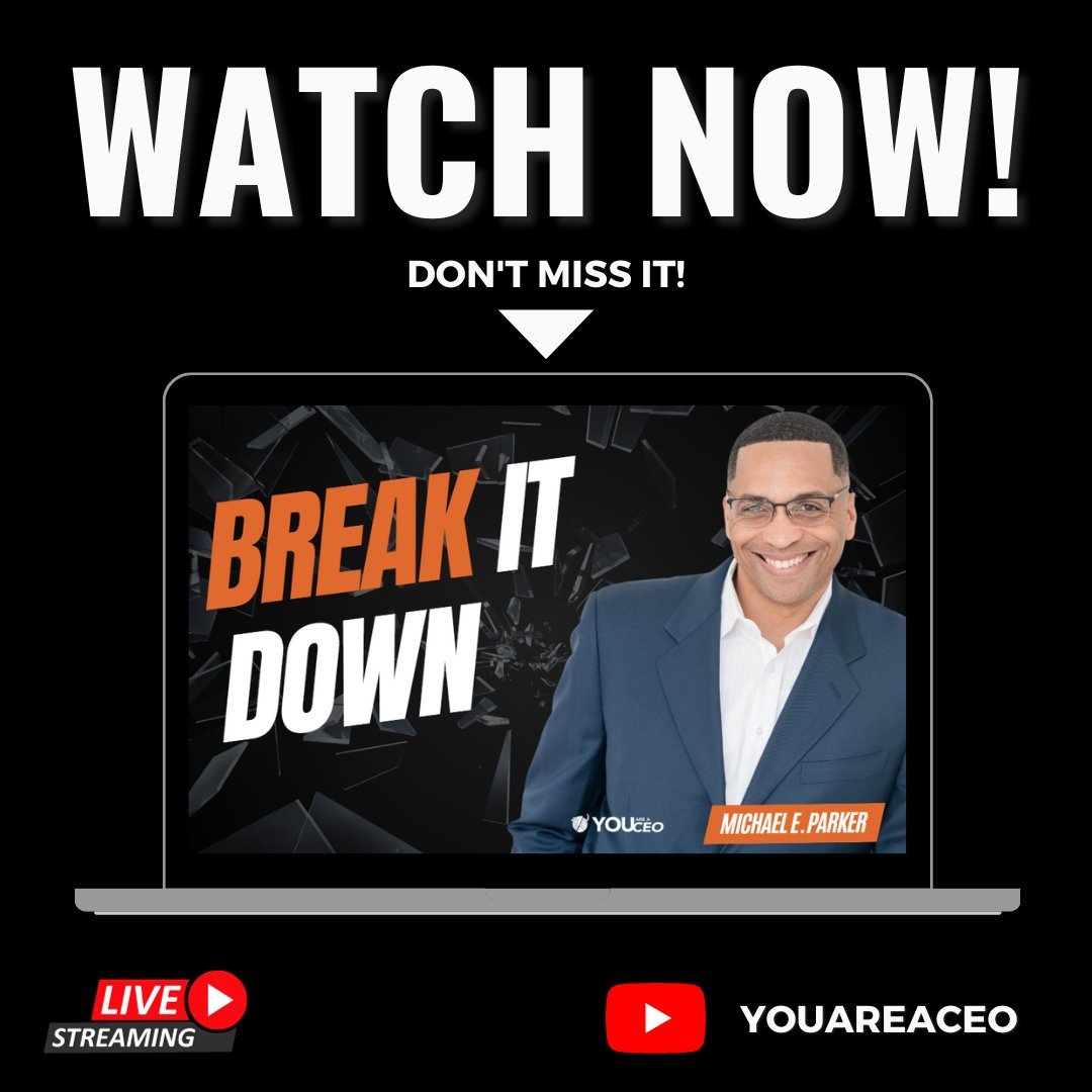 youareaceo's tweet image. 👉AIRING NOW👈 Leaders and Entrepreneurs, have you mastered the art of creating high-performance teams? Get the valuable insights #MichaelEParker has gained through years of experience as a CEO.  🔗 Watch now:  youtu.be/5FdAmX60nhQ #HighPerformanceTeams #YouAreACEO