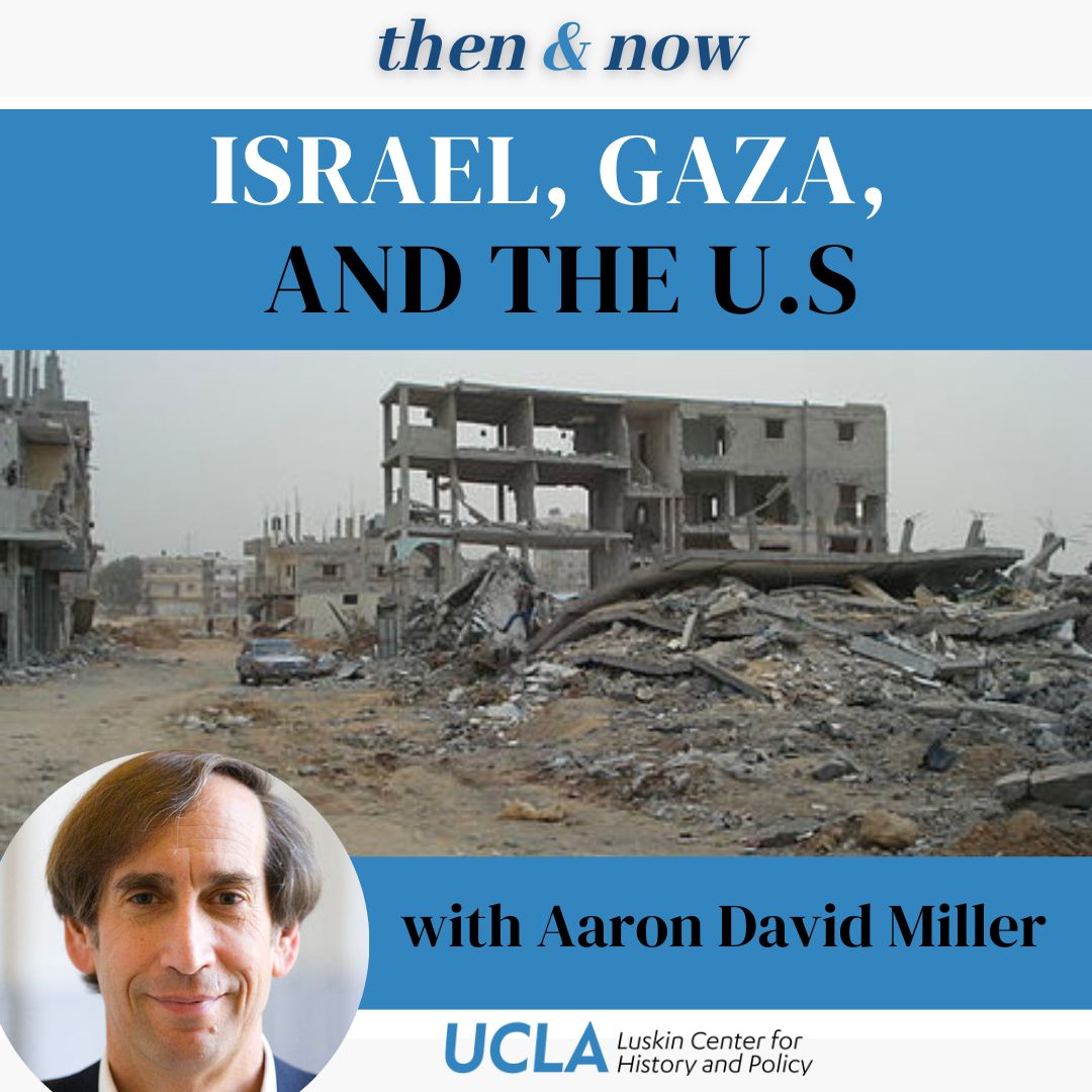 NEW EPISODE: In our first episode of 2024, we sit down with Aaron David Miller, who draws on his decades of service in the U.S. State Department to trace the failures and successes of American diplomacy in the Israel-Palestine situation. Listen now: tinyurl.com/36pbwpsv