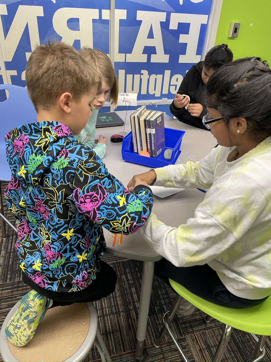 DodgeLibrary's tweet photo. Dodge Library moved into Makerspace for the day. Students worked together to construct a tennis ball tower. It was so fun to almost won to their ideas and see them working together. https://t.co/43njWjEoyh