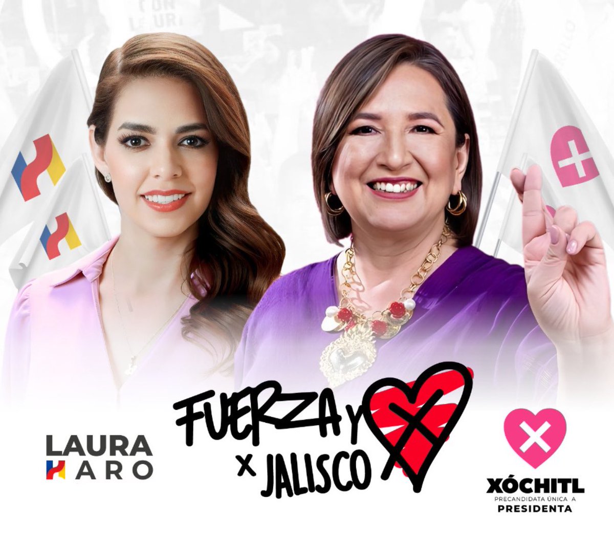 netocrl's tweet photo. El voto que nos puede sacar del desastre en el que se encuentra nuestro país tiene que ser Laura-Xóchitl.

MC YA SE VA, HOY ÚNICAMENTE LE ESTÁN HACIENDO LA CHAMBA A MORENA. Hoy Lemus es el cómplice de los esquiroles de MC Nacional.

¡Vamos a sacar a Jalisco adelante con @LauHaro! https://t.co/Ip93srJQEA