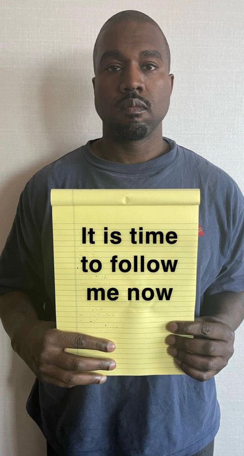 Why are you not following me?

Oya follow me
I follow back ASAP