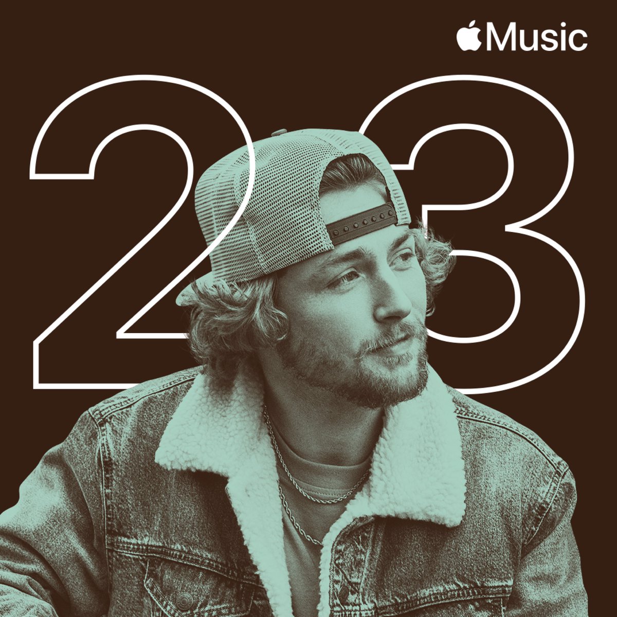 Dang @AppleMusic this is SO freakin sick 🔥❤️ Ya boy got the cover of country hits 2023 😍 Listen here: music.apple.com/us/playlist/co…