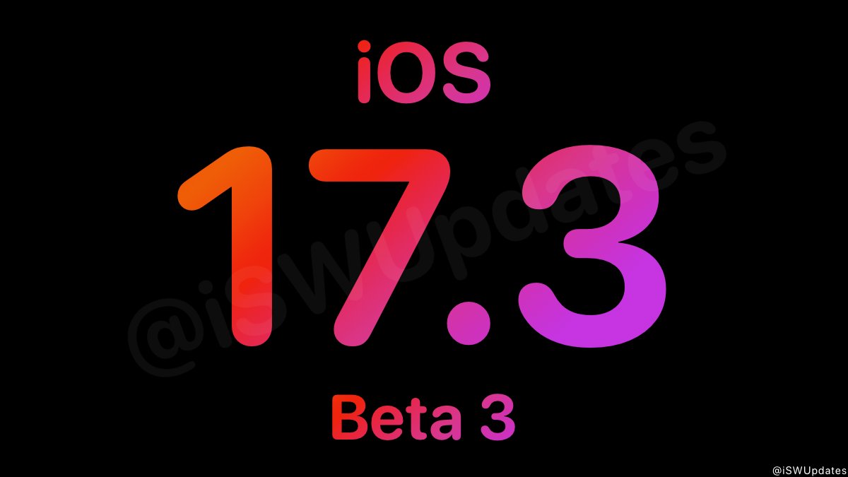 iSWUpdates's tweet photo. iOS 17.3 Public Beta 3 (21D5044a) has been released. #iOS173 #iOS173Beta3 https://t.co/3Nn2kVtvsu