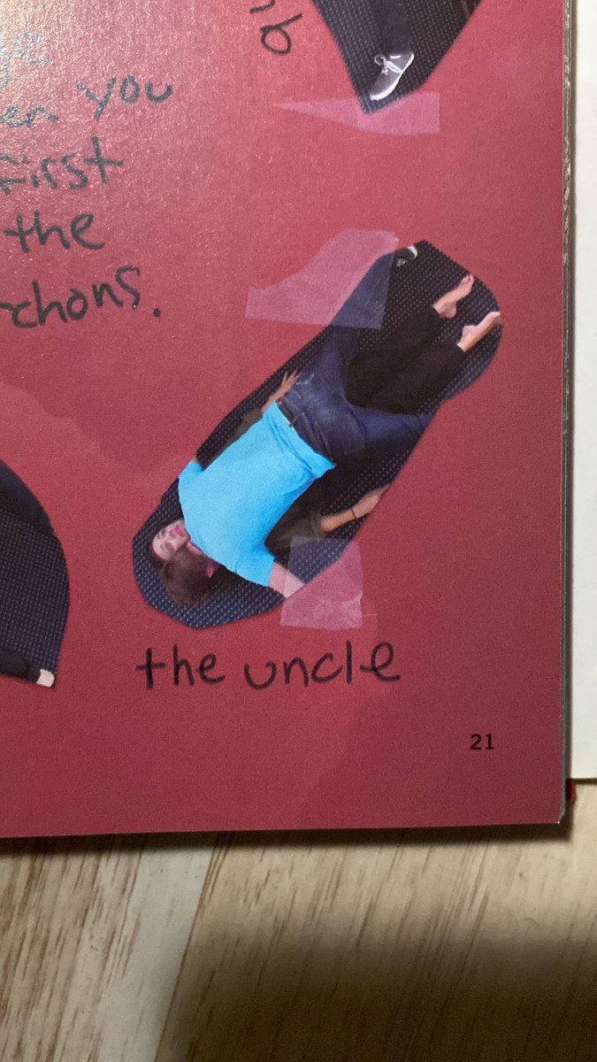 akoinofish's tweet photo. Going thru my old shit n I found this book from Colleen Ballinger, remembering all the things she’s under fire for…this page????
I got this book when I was like ten bruh😭 https://t.co/UuRntYu8n1