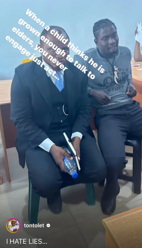 I hear Tonto Dick head arrested Very Dark Man. The Nigerian Police must stop this culture of letting questionable people petition them and not telling the person invited details. Tonto tell the world that you used police to arrest innocent people so many times or threatened them