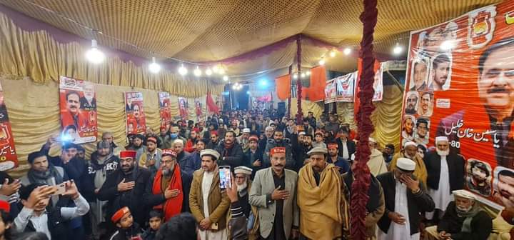یو سی 37 شاہین ٹاؤن غریب آباد میں عوامی نیشنل پارٹی پی کے 80 اور این اے 31 الیکشن آفس کا افتتاحی تقریب۔ اس موقع پر نامزد امیدوار برائے قومی اسمبلی این اے 31 پشاور پیر ہارون شاہ اور نامزد امیدوار برائے صوبائی اسمبلی یاسین خلیل بھی ہمراہ موجود تھے۔
#AwamiNationalParty #Vote4Pir