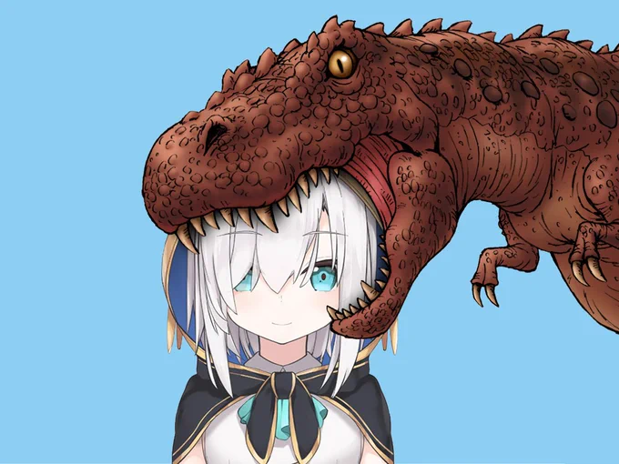 恐竜に食べられた時用に  #アクセ・アルマル