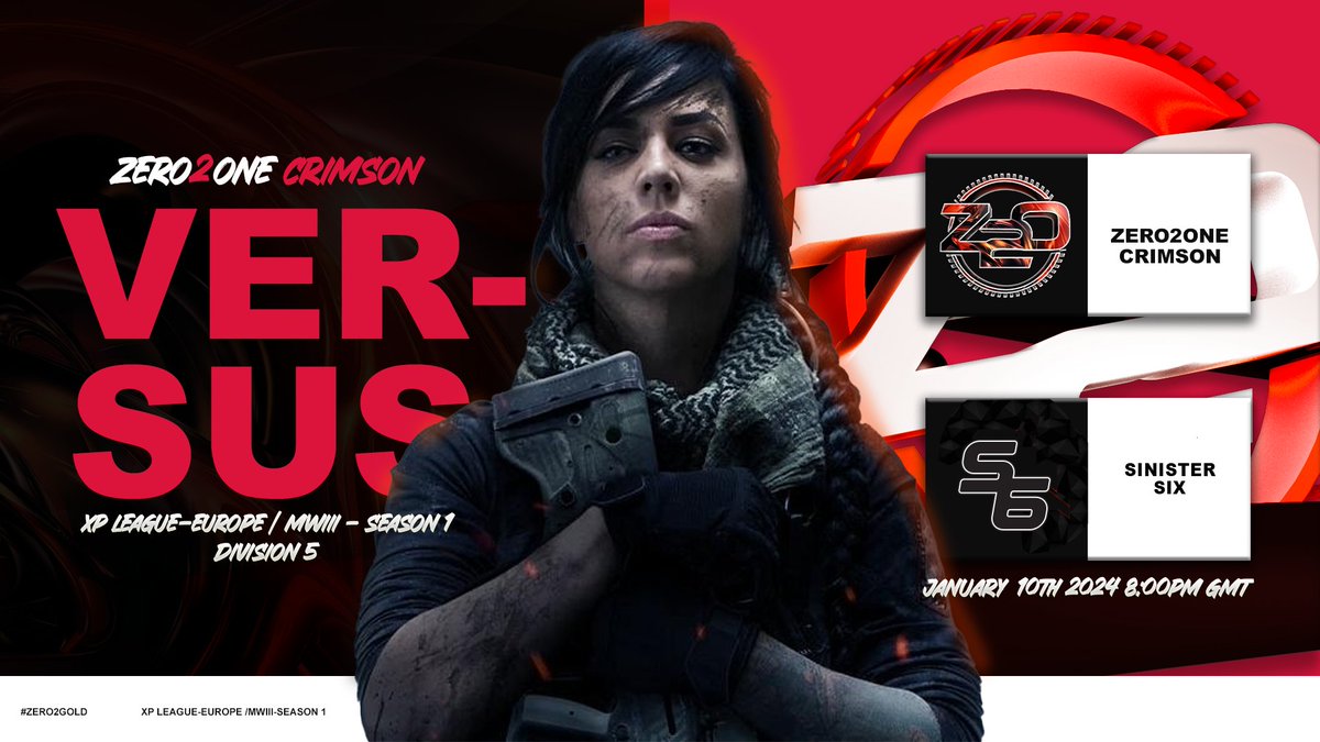TeamZero2One's tweet photo. 🚨Z2O Crimson Vs Sinister 6!🚨

@XP_Europe Division 5!🔥
🕐 8PM GMT 🕐

🔵 Rossi - @MatthewRossi536
https://t.co/SHDvPgM9Wy 

⚪ OjPt - @OjBigP 
https://t.co/Zme1Lgxdb1 

🔵 Joe Gorman - @GoRManSzN
https://t.co/6raaFxOoOH 

⚪ CJ https://t.co/MUtsb3OYAY