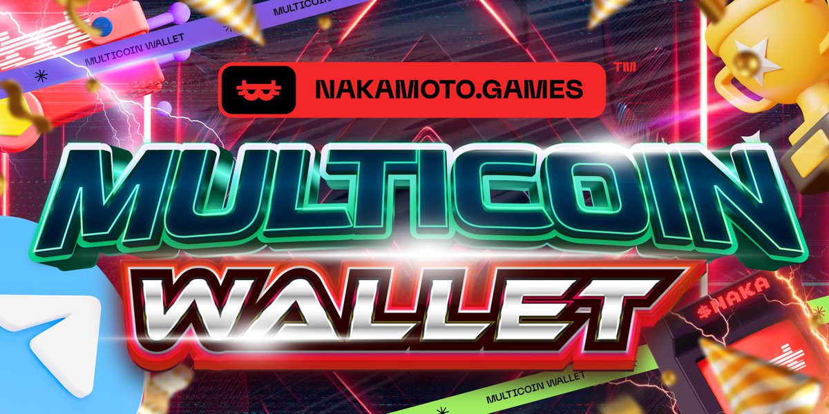 0x99Gohan's tweet photo. Exciting Announcement: Nakamoto Games Unveils Revolutionary #MulticoinWallet on Telegram!

I'm are thrilled to introduce a game-changing innovation in the crypto realm:

 "The inaugural #MulticoinWallet for Telegram, exclusively from Nakamoto Games" https://t.co/j8BAlN7Dpr