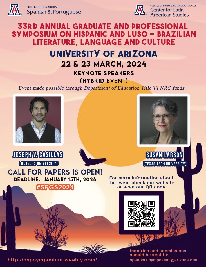 Spanish & Portuguese Graduate Symposium tweet media