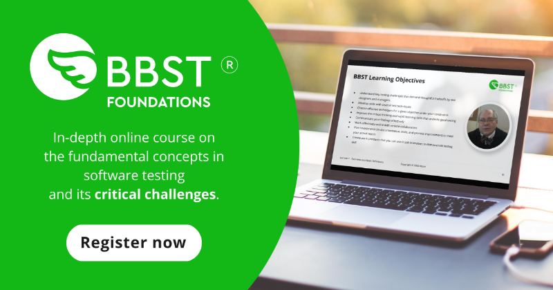 bbst_courses's tweet photo. 🎓 Elevate your software testing skills with BBST® Foundations! This 4-week online course covers core concepts of software testing, perfect for all levels. 📅 Next session: Sep 01 – Sep 28, 2024.   #SoftwareTesting #OnlineLearning #ProfessionalDevelopment