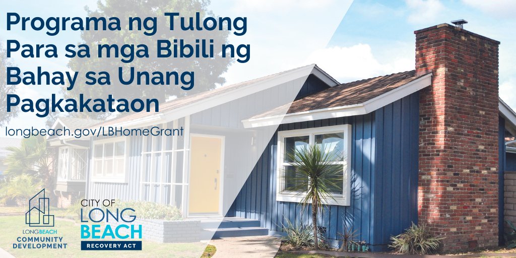LongBeachCity's tweet photo. π’ We are expanding our First Time Homebuyer Assistance Grant program! Now open to eligible residents citywide; each qualified applicant can receive up to $25,000.
Learn more. βΉοΈ https://t.co/89JdHAT1VC
#LBRecovers https://t.co/Bip6GHfQdq