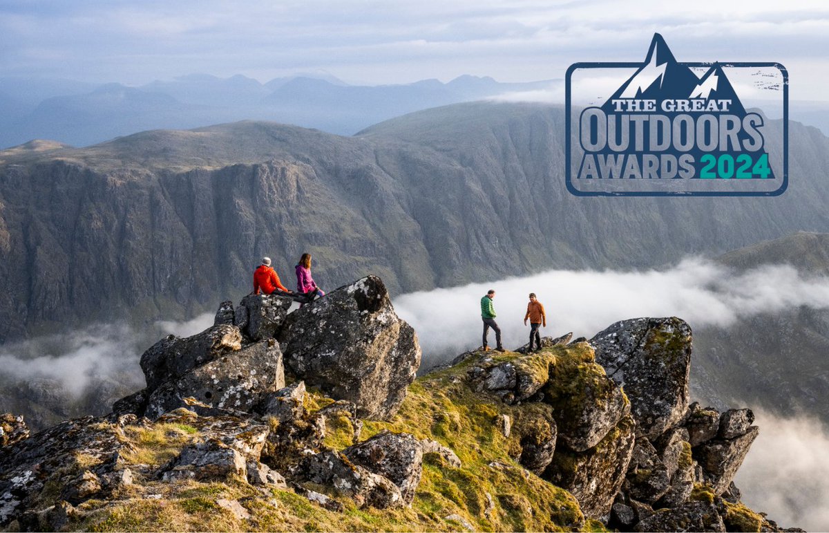 TGOMagazine's tweet photo. 🏔️ #TheGreatOutdoors Reader Awards are the biggest democratic celebration of UK outdoor culture!
🏆 Champion the people, places &amp; businesses that have changed our outdoors lives better. Your nominees have been announced.
📸@jroddiephoto
Vote now:
https://t.co/CzcYTISt2o https://t.co/SPuZiqXuSD