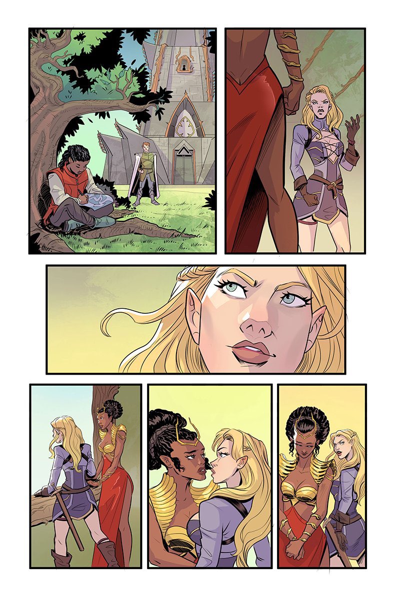 frandelgado's tweet photo. Hello #PortfolioDay2024  I am Francine Delgado, I am comic artist I was part of an #Ringo nominated anthology from @MadCaveStudios  I am also comic cover artist 
#tmnt #ringoawards #glarien #madcave https://t.co/PtsR0qACnV