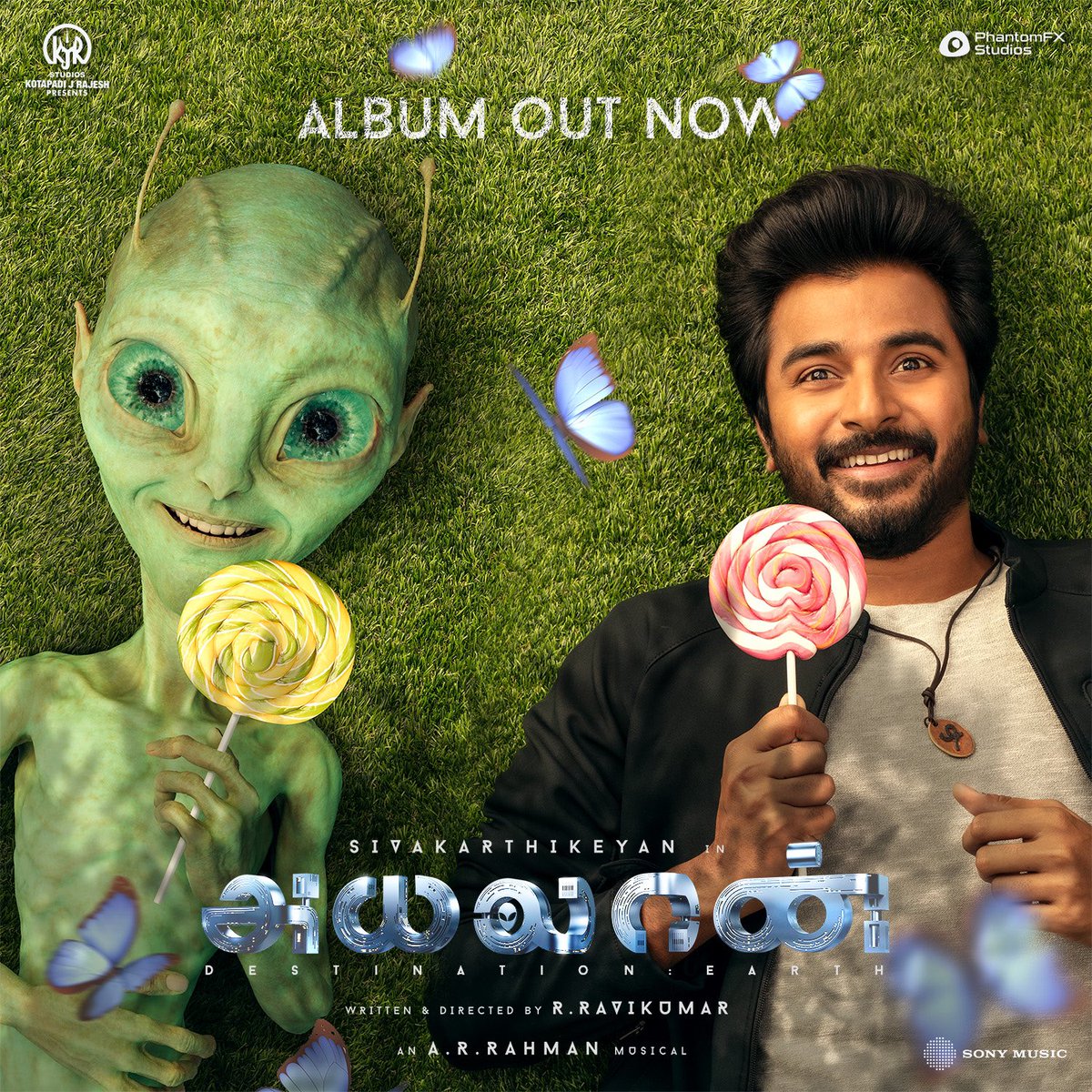 Indeed an #Isaipuyal @arrahman delight! 👽😍 #Ayalaan Album STREAMING NOW for y’all ✨🫶🏻 🔗 SMI.lnk.to/Ayalaan #AyalaanFromJanuary12 @Siva_Kartikeyan @TheAyalaan #Siddharth @Ravikumar_Dir @kjr_studios @Phantomfxstudio @bejoyraj @Gangaentertains @Hamsinient