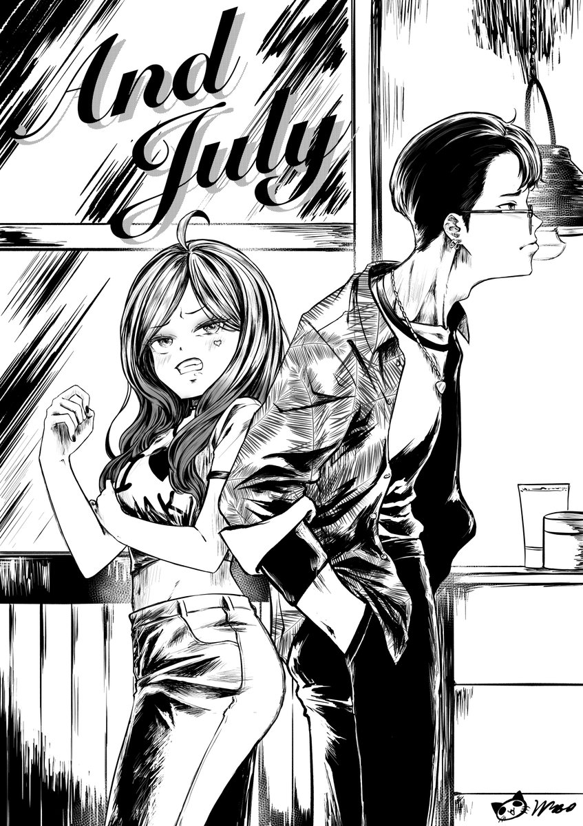 PandaCat_0109's tweet photo. 「And July」

#パンダネコ #絵 #イラスト #モノクロ #fanart #이세돌 #이세계아이돌 #징버거 #JINGBURGER #해루석 #andjuly
#絵描きさんと繋がりたい
#絵が好きな人と繋がりたい
#私の絵柄が好みって人にフォローされたい
#絵柄が好みって人がいたらいいなぁ
#イラスト好きな人と繋がりたい https://t.co/8uwRg04XZK