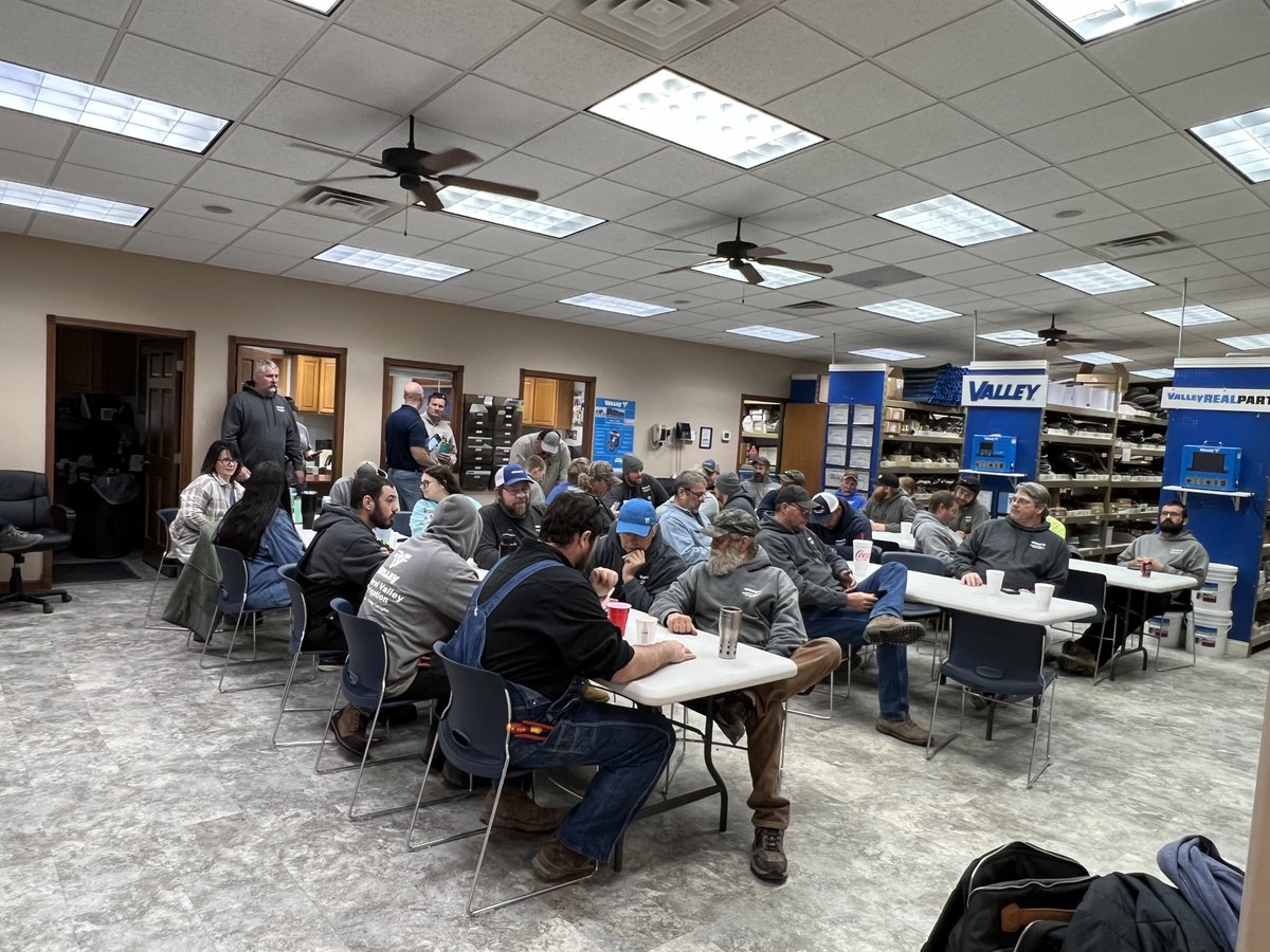 OptimumFSS's tweet photo. The Optimum team spent the last couple of days in Holdrege, Nebraska training the Central Valley Irrigation team. We love spending this time on-site with our customers and CVI was no exception.  People like you make us love what we do!
#fieldservicemanagement https://t.co/Y6bY5AWeIk