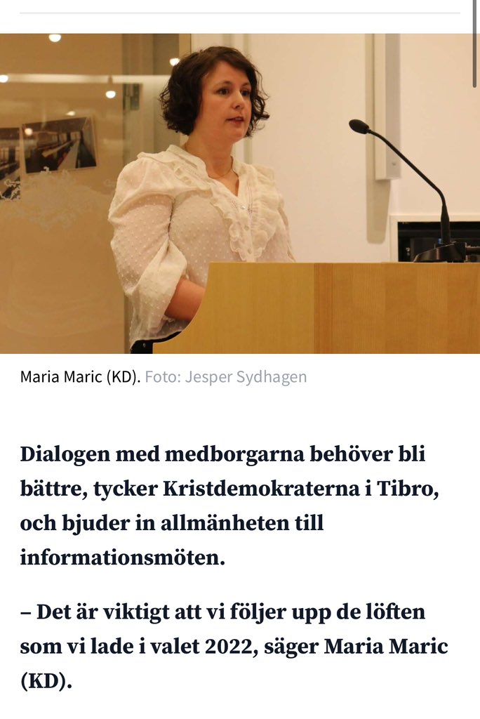 MaricPolitik's tweet photo. – Möjligheten till dialog är något som ligger mig varmt om hjärtat.

– Det är i samarbete med Studieförbundet Vuxenskolan, så det är en studiecirkel. Man kan skriva in sig eller bara dyka upp vid enskilda tillfällen. 

https://t.co/vxvLX52Yna https://t.co/gJm8NT1DM3