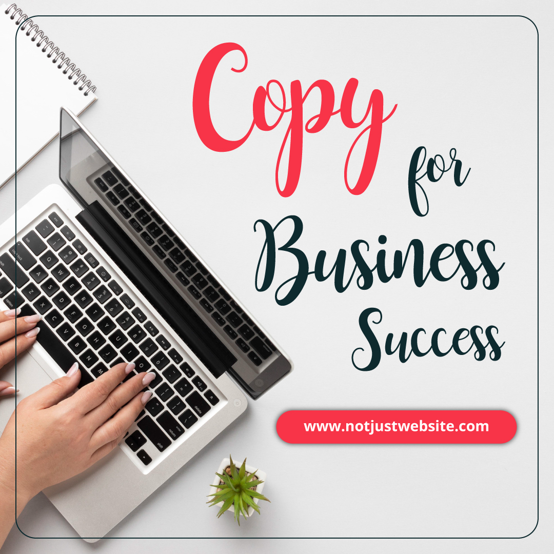 notjustwebsite's tweet photo. Copy for Business Success. From product descriptions to sales stories, let words drive conversions.

#BusinessSuccess #ContentStrategy #Copywriting #DigitalMarketing #WebsiteContent #BrandNarrative #ConversionDriven #EngagingCopy #CopyForSuccess #BrandStorytelling #CopyStrategis https://t.co/KUfqvJBoZj