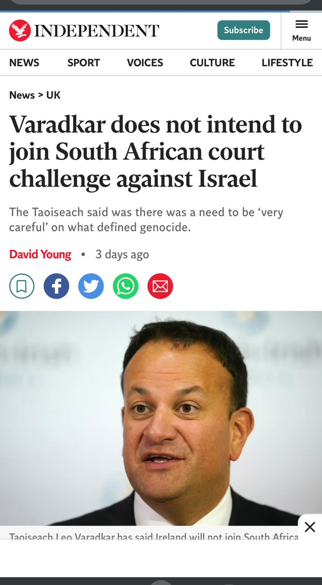 DrDaveCampbell's tweet photo. So thatโs Joe Bidenโs excuse for supporting Israel, whatโs Leo Varadkarโs excuse? @drivetimerte #leovaradkar #FGOut #Gaza_Genocide https://t.co/G7xTHsuXj3