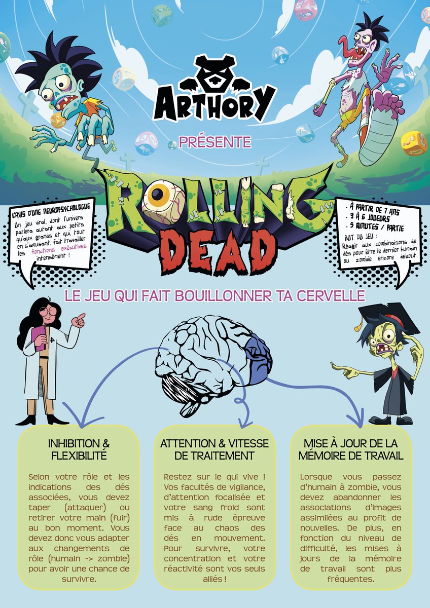 Arthory_Games's tweet photo. On savait déjà que #RollingDead faisait 🤯, mais quand une neuropsychologue explique pourquoi, ça claque !
#cerveau #neuropsychologie https://t.co/nS8VVZShmw