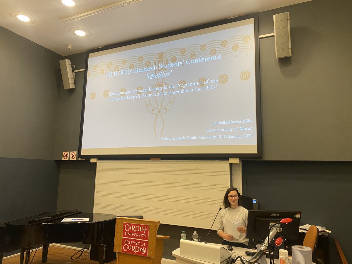 BFERMARSC's tweet photo. Fascinating panel on Music and Politics spanning across underground Soviet avant-garde, the Hungarian
People’s Army Artistic Ensemble and Romanian Lautari.
@cardiffunimusic @royalmusical @bfeadmin #RMAStudent https://t.co/WoYjmyrOjE