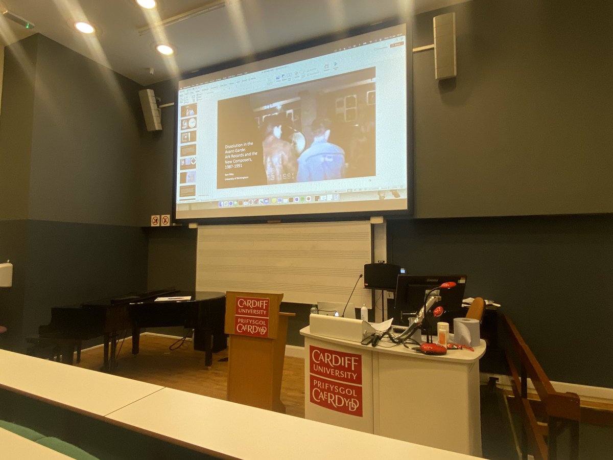 BFERMARSC's tweet photo. Fascinating panel on Music and Politics spanning across underground Soviet avant-garde, the Hungarian
People’s Army Artistic Ensemble and Romanian Lautari.
@cardiffunimusic @royalmusical @bfeadmin #RMAStudent https://t.co/WoYjmyrOjE