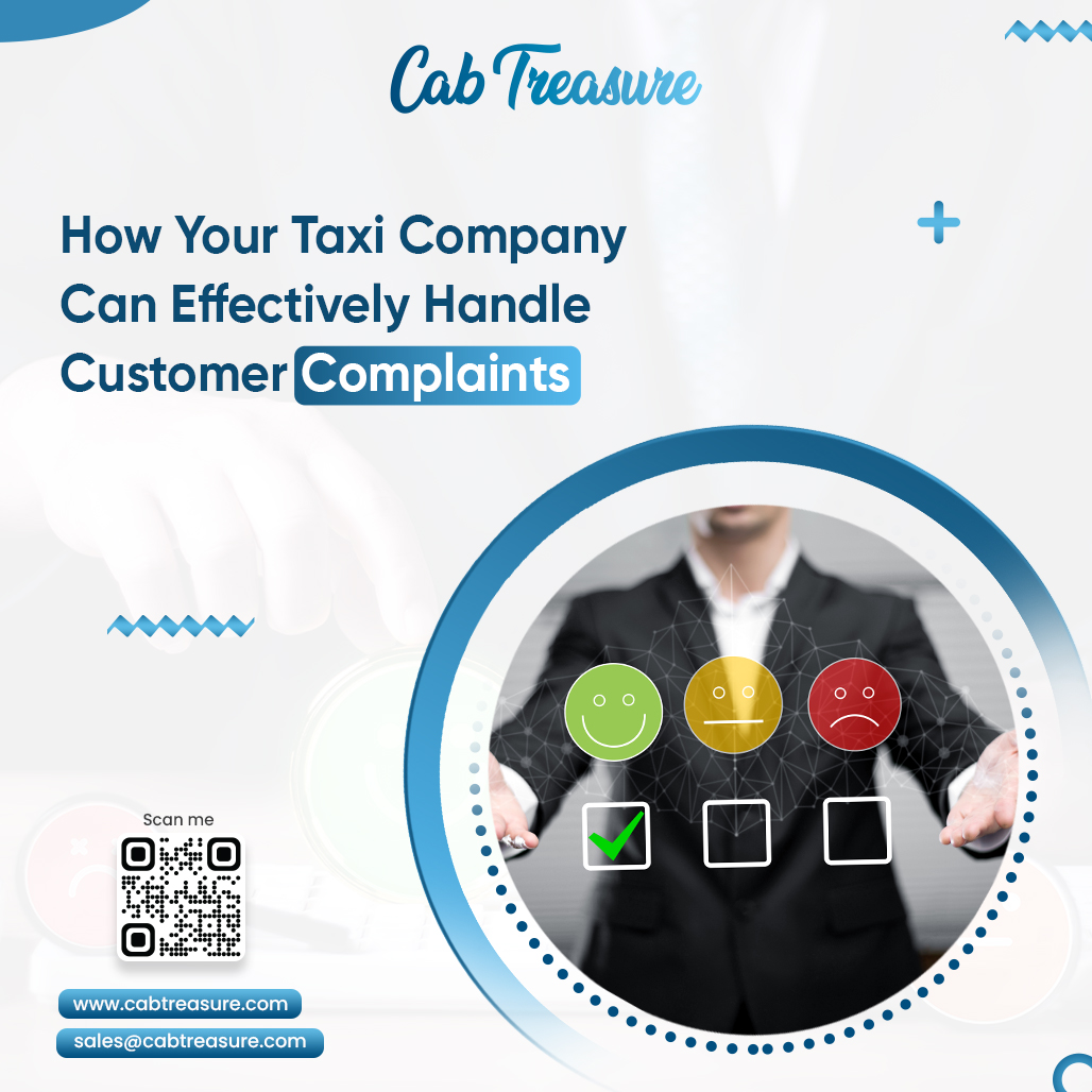 🌟 Dive into our blog post addressing the key challenge of handling customer complaints during peak seasons. 📢 Embrace tech for seamless customer experiences! Explore now: rb.gy/a0x5xa #CabTreasure #CustomerService 🚕💡