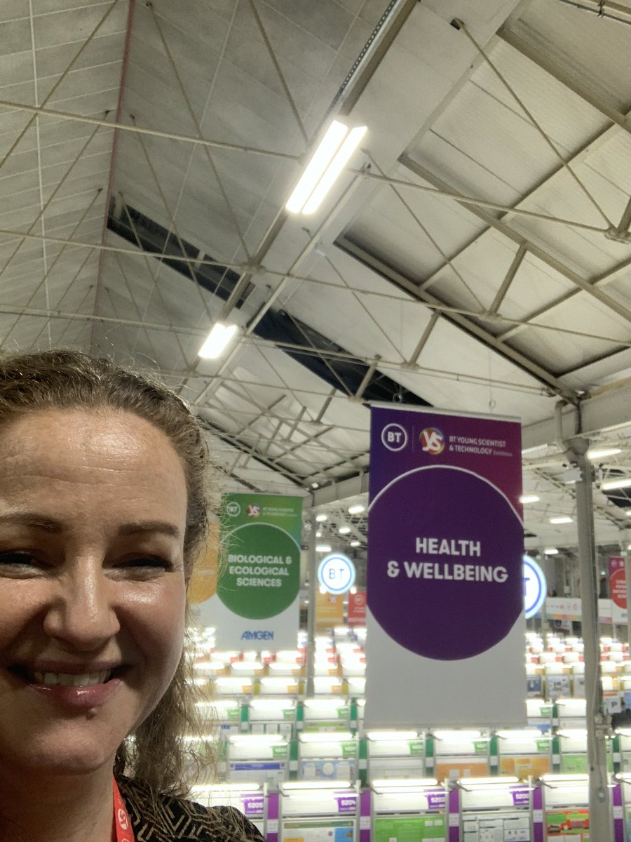 End of the first day of judging @BTYSTE. It’s an honour and a privilege to be the Chair of the new “Health and Wellbeing” individuals category. Open to public tomorrow! Come along to support our young talented scientists. #BTYSTE2024 #BTYSTE