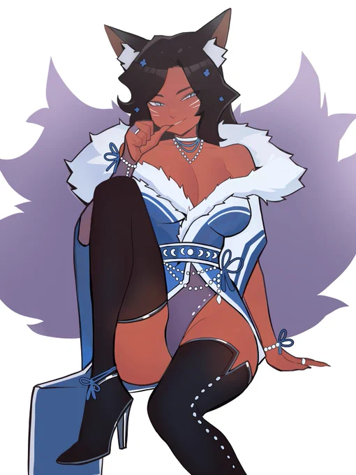 Fox girl commission