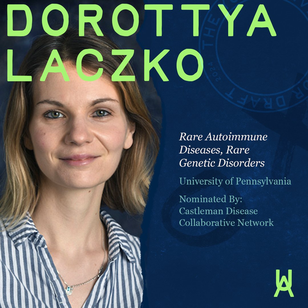 Congratulations Dorottya Laczko @LDorka88 (hemepath fellow) on receiving the young investigator draft award for her work on Castleman disease from @UpliftingAth with the goal of helping those impacted by #rarediseases. #pathtwitter #pathology #yid24 #pathfellow