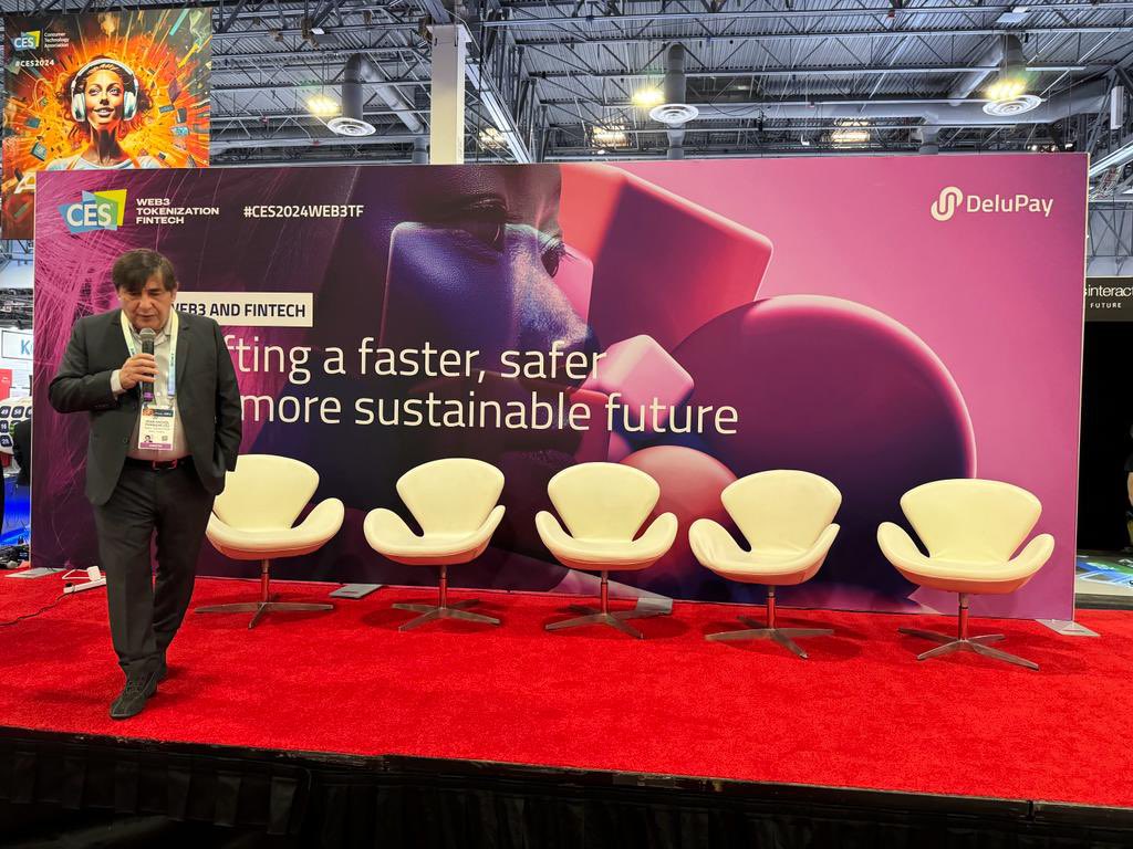 Great kickoff of day 2 with UIC &amp; Jean-Michel at #CES2024 !

#CES2024Web3TF #CES2024Web #CES2024Web3TokenizationFintech #CES2023W3T #TechRevolution #CES2024Countdown #CES2024Bigbang

 <a href="/FmFrancoise/">Françoise Morvan</a> <a href="/christmolinari/">Christophe Molinari</a> <a href="/labordeolivier/">Olivier Laborde#CES2026 #Peace 🇫🇷🇪🇺🇺🇦</a> @TheAdityaPatro <a href="/chidambara09/">Chidambara .ML.</a> <a href="/jblefevre60/">Jean-Baptiste Lefevre</a>  @fsorel