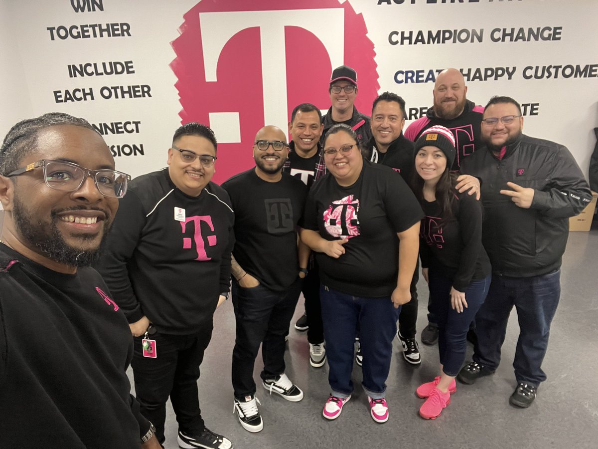 NijellJ's tweet photo. "🚀🌟 Spent yesterday at the DFW Northeast managers meeting – what a blast! 🎉 December's growth was jaw-dropping! 📈💥 Excited to ride this momentum into an epic 2024! 🙌 #TMobile #DFWNorthEast #GrowthMachine"
@TMOMarcoG  @tobiastjones https://t.co/9BVcC9Z88O