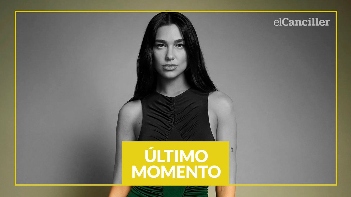 elcancillercom's tweet photo. [AHORA] Dua Lipa dejó de fumar. https://t.co/LLMb2nKV7d