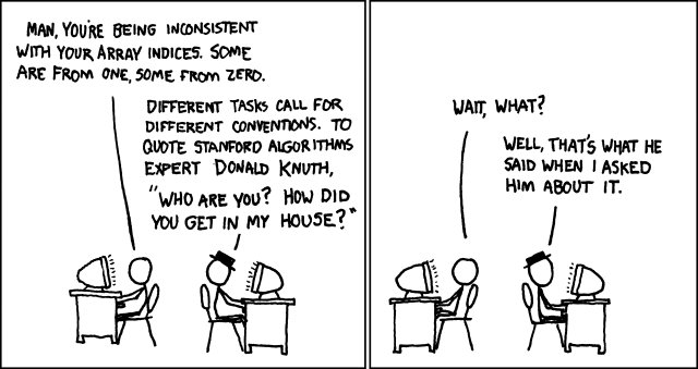 Happy bday to Donald Knuth, whose 'Art of Computer Programming' books have led many to call him the 'father of the analysis of algorithms”: bit.ly/3NQUZIX @xkcdComic