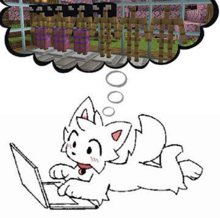 FemboxSmp's tweet photo. Collecting cat ears and thigh highs on femboxsmp. net :3

#femboy #minecraft #smp #gay #MinecraftServer https://t.co/p9i5iLsnwX